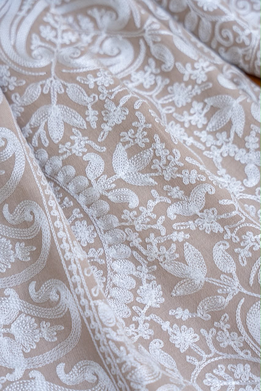 Cream & White