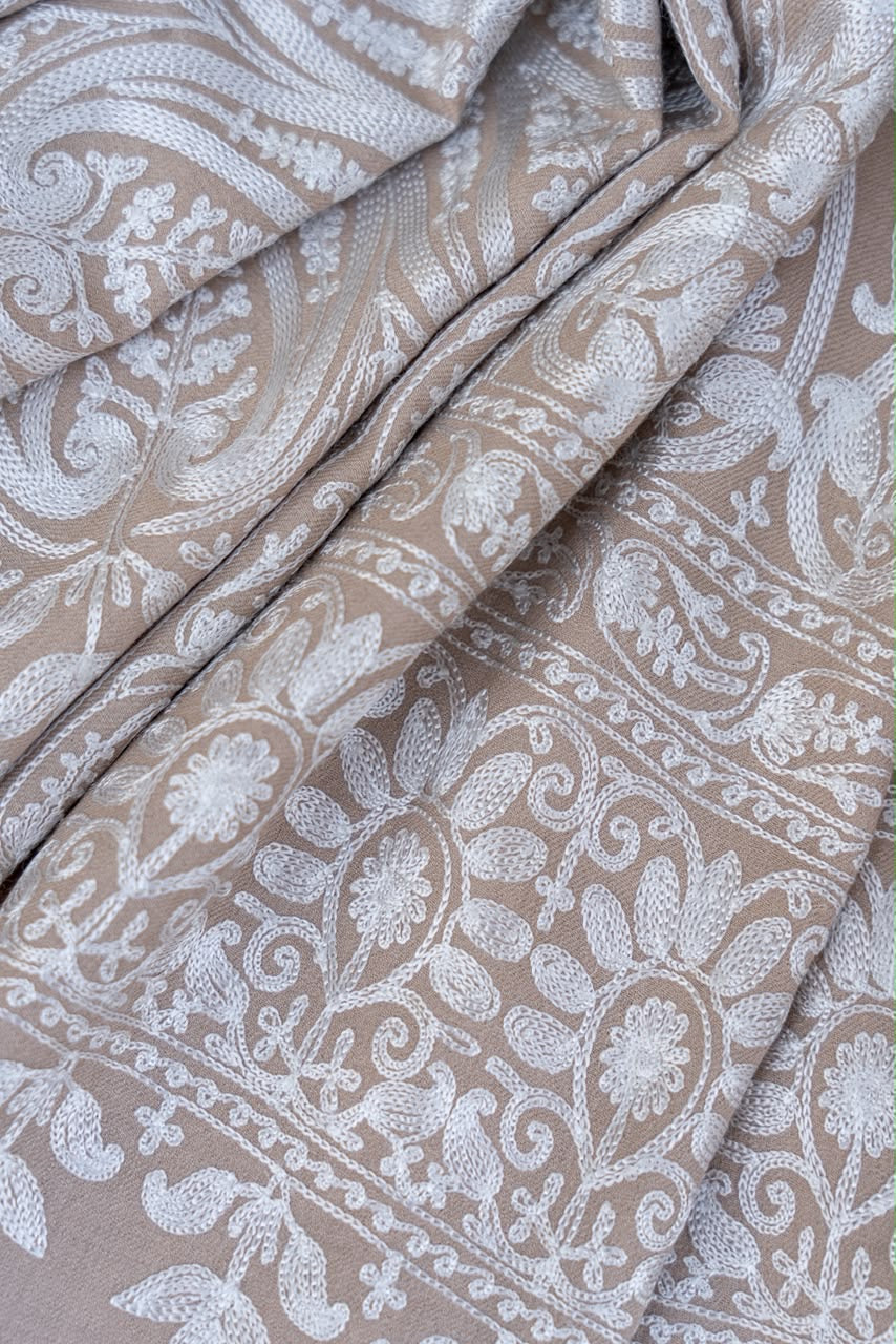 Cream & White