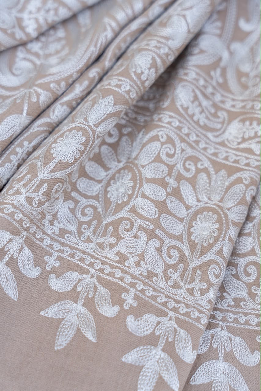 Cream & White