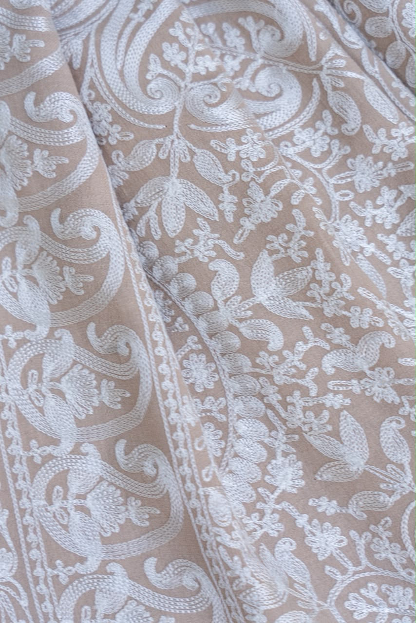 Cream & White