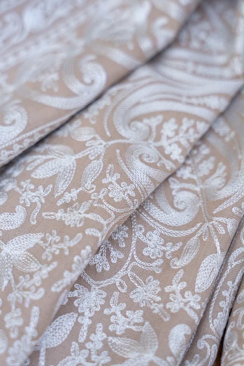Cream & White