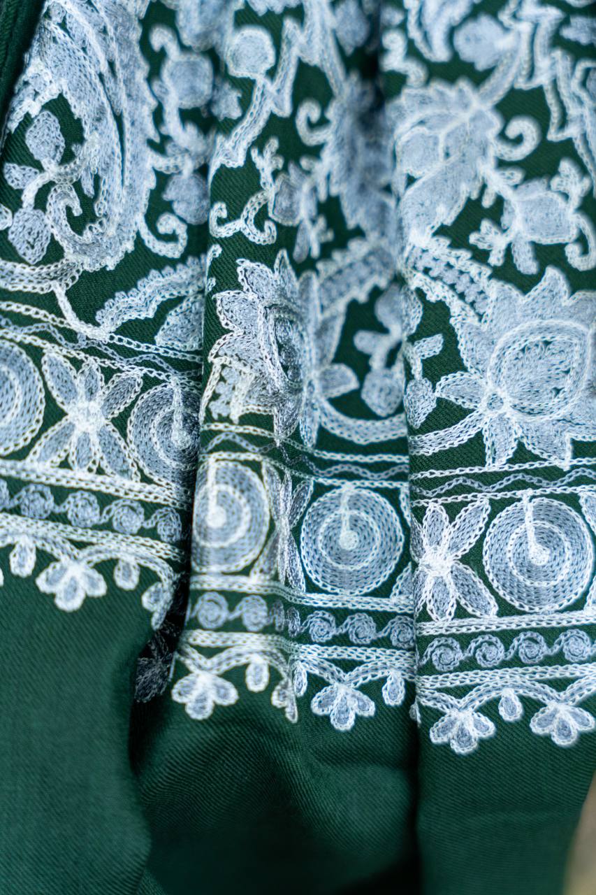Green white